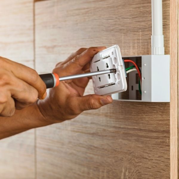 Beautiful view of Safety First Electrical Outlet Installation For Nursery In Loft